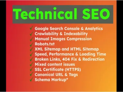 Fix 404 errors, broken links, robot txt, and XML sitemap indexing
